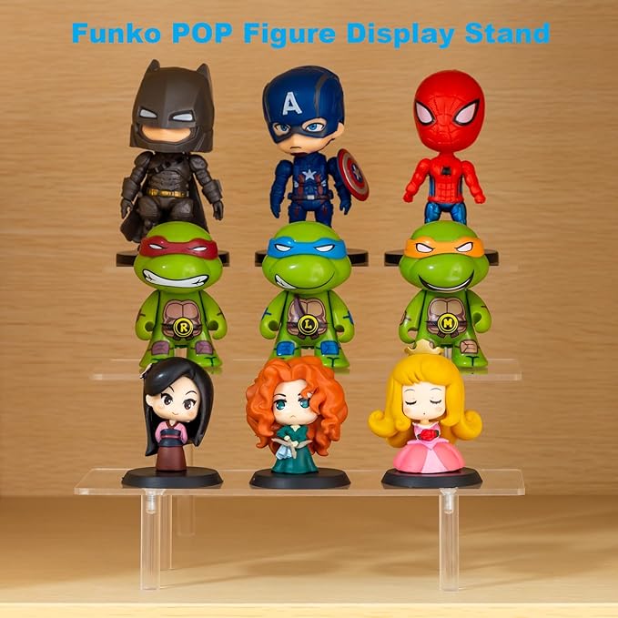 HENABLE Acrylic Display Risers, Acrylic Perfume Stand Organizer, Tabletop Use - Image 3