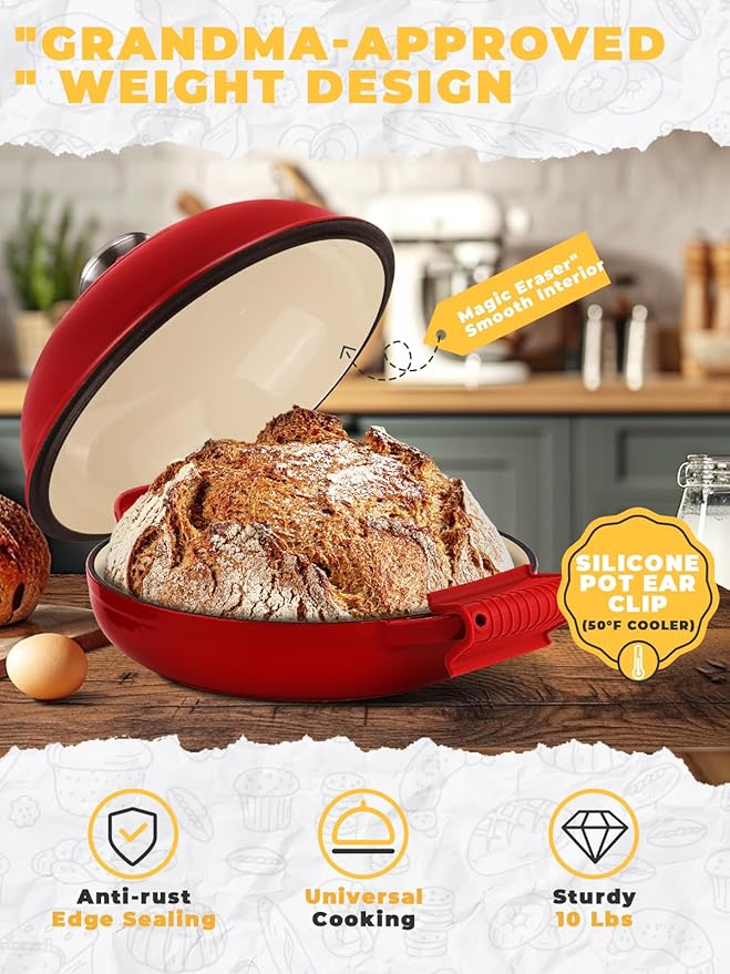 Dutch Oven Bread Baking Pot - Image 3