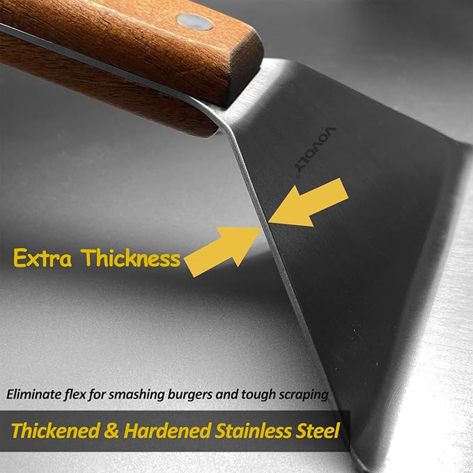 Stainless Steel Spatula Set, Grill Spatula Set - Image 5