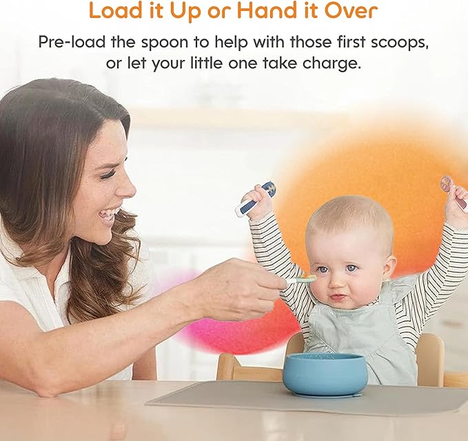 NumNum Baby Spoons Set, Baby Essentials Pre-Spoon GOOtensils - Image 4