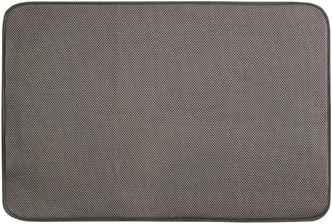 iDesign Kitchen Drying Mat – iDry Collection – Mocha/Ivory by iDesign