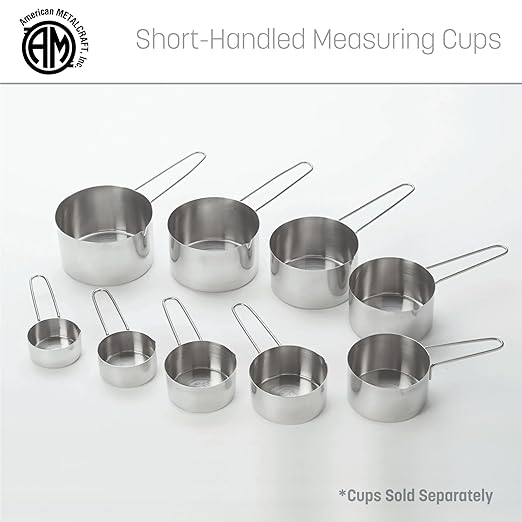 American METALCRAFT, Inc. MCW200 2-Cup Stainless Steel Measuring Cup - Image 6