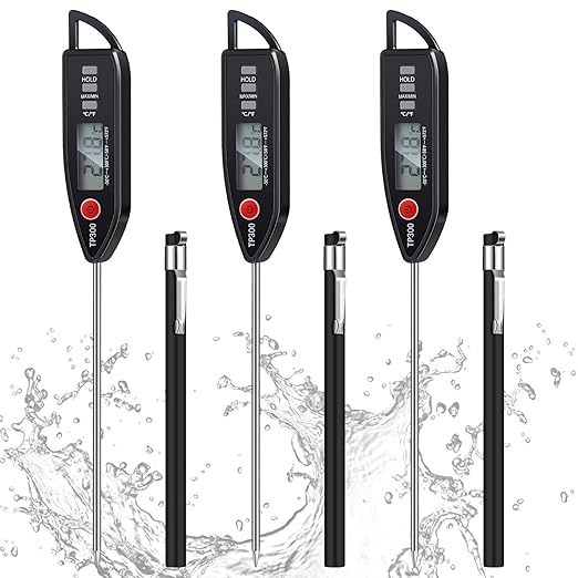 Copkim 3 Set Waterproof Food Thermometer by Copkim