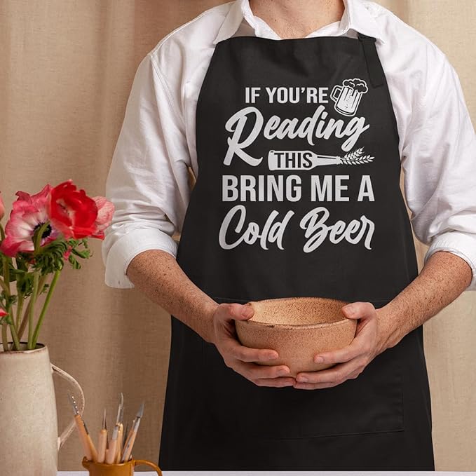 SANDJEST Funny Mens Aprons - Image 2