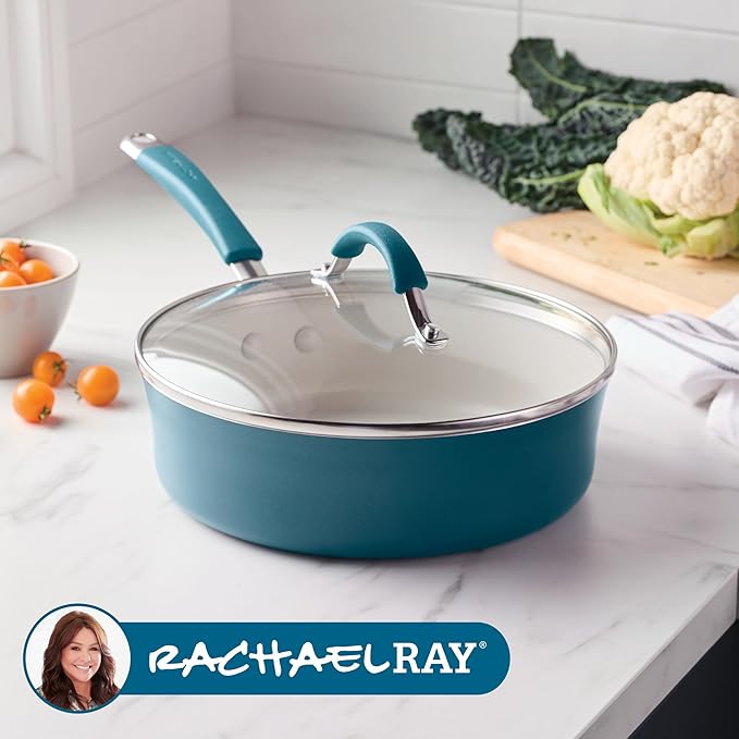 Rachael Ray Cucina Ceramic Nonstick Saute Pan - Image 7