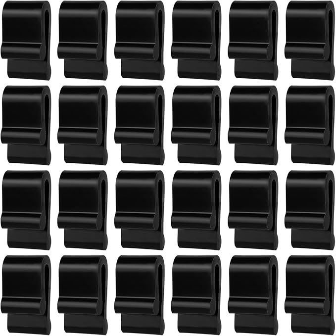 24pcs Dutch Oven Lid Protector Clips, Silicone Dutch Oven Lid Flexible Bumper by Unknown