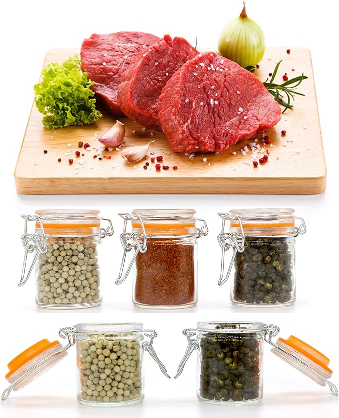 1.7 oz Mini Glass Spice Jars - Image 6