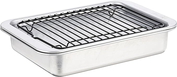 Nordic Ware Naturals 3 Piece Compact Pan Set, Toaster Oven, Counter Ovens - Image 2