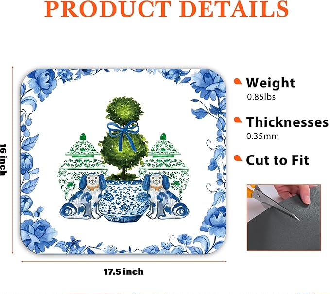 Chinoiserie Dish Drying Mat - Image 6
