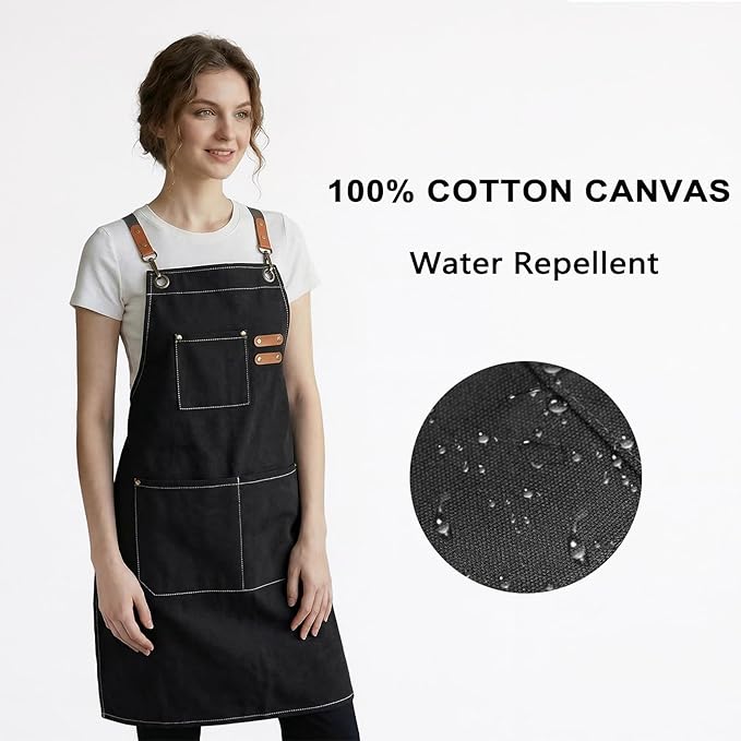 ZOMAO Chef Apron for Women Men - Image 2