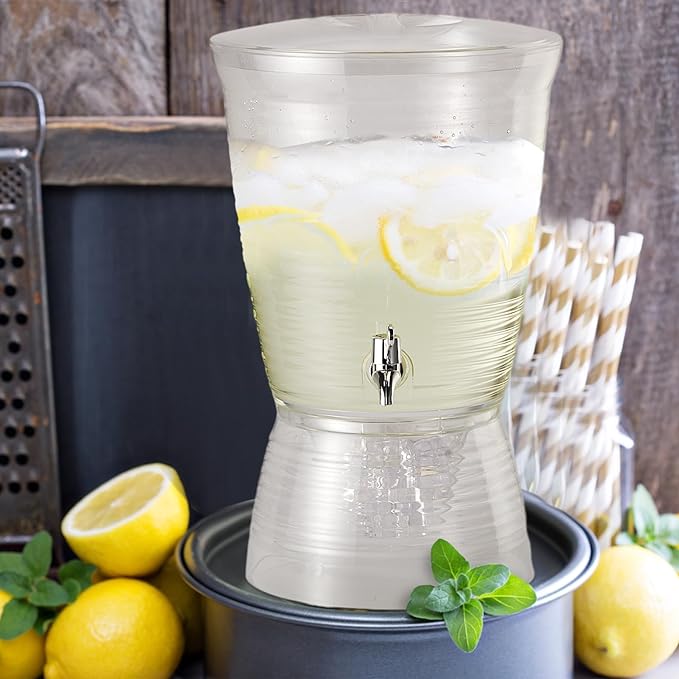 Tioncy 2 Pcs Acrylic Beverage Dispenser - Image 6