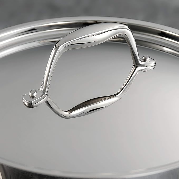 Tramontina Signature Tri-Ply Clad Stainless Steel 5-Quart Dutch Oven Pot - Image 5