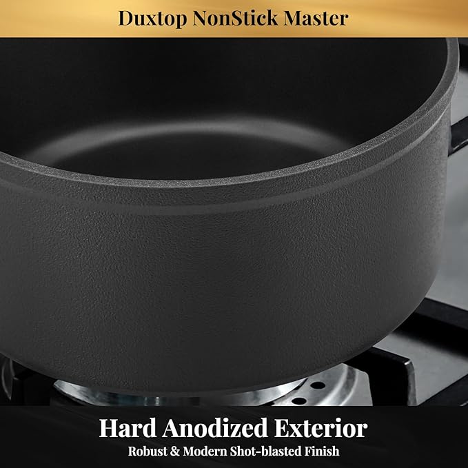 Duxtop Nonstick Master Saucepans 3 Quart Hard Anodized Sauce Pan - Image 5