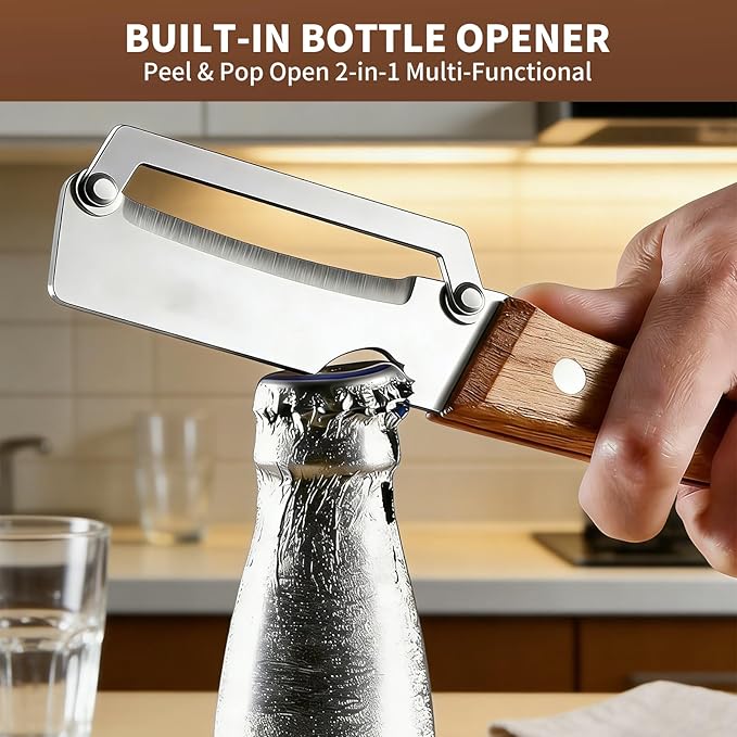 2 Pack 2 in 1 Multi-Functional Vegetable Peeler - Image 4