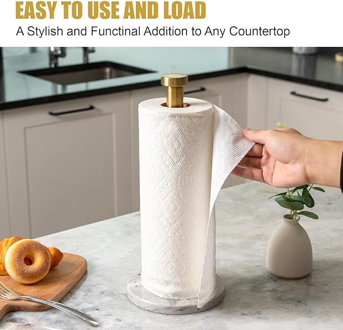 Koville Paper Towel Holder Countertop, Standing Paper Roll Holder - Image 6