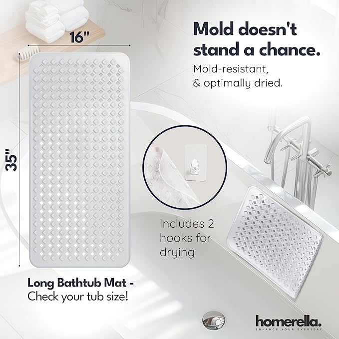 Bathtub Mat Non Slip 35x16 - Image 3