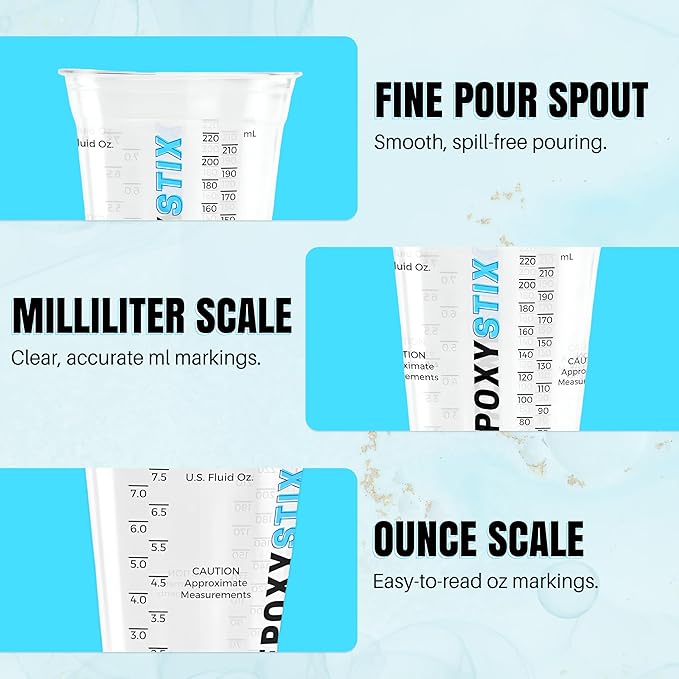 10oz Disposable Graduated Measuring Cups - Image 3