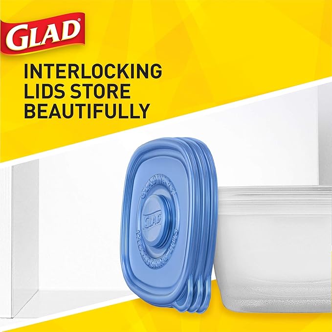 Glad GladWare Medium Rectangle Food Storage Containers - Image 8