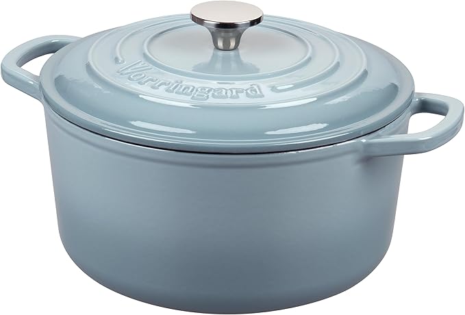 VORRINGARD Enameled Cast Iron Dutch Oven Pot - Image 6
