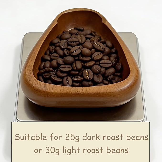3PCS Coffee Dosing Cup, Wooden Coffee Dosing Set - Image 5