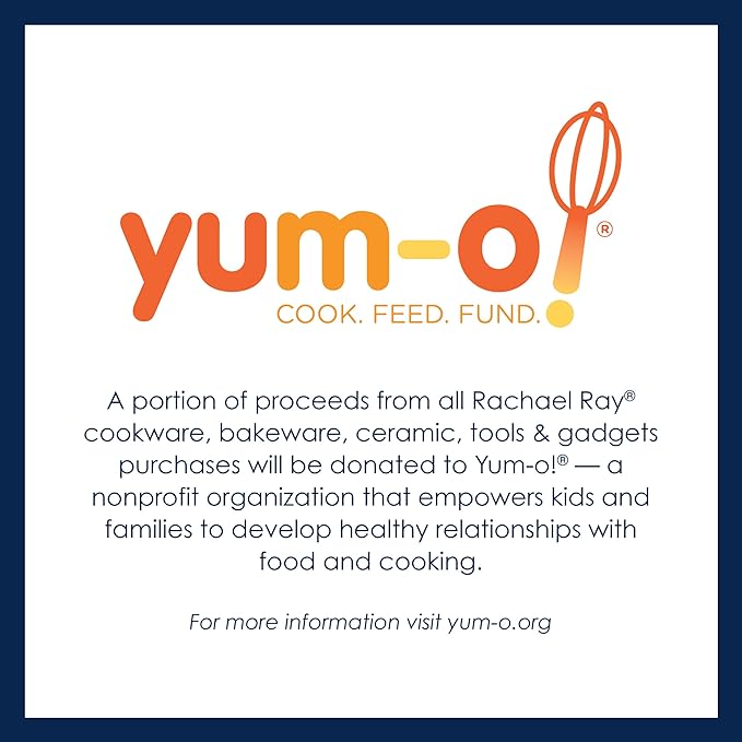 Rachael Ray Cucina Ceramic Nonstick Stir Fry Pan and Lid, 11 Inch Non Stick Wok - Image 9