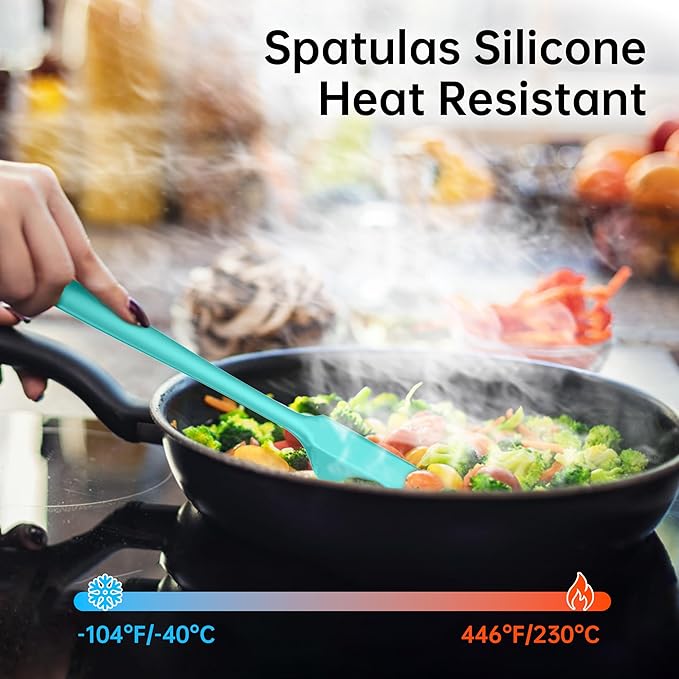 5-Piece Silicone Spatula Set - Image 3