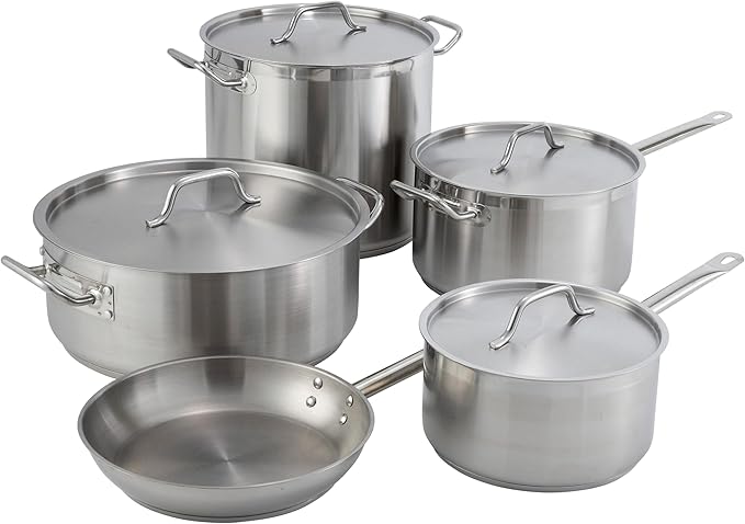 Winware Stainless Steel 32 Quart Stock Pot - Image 9