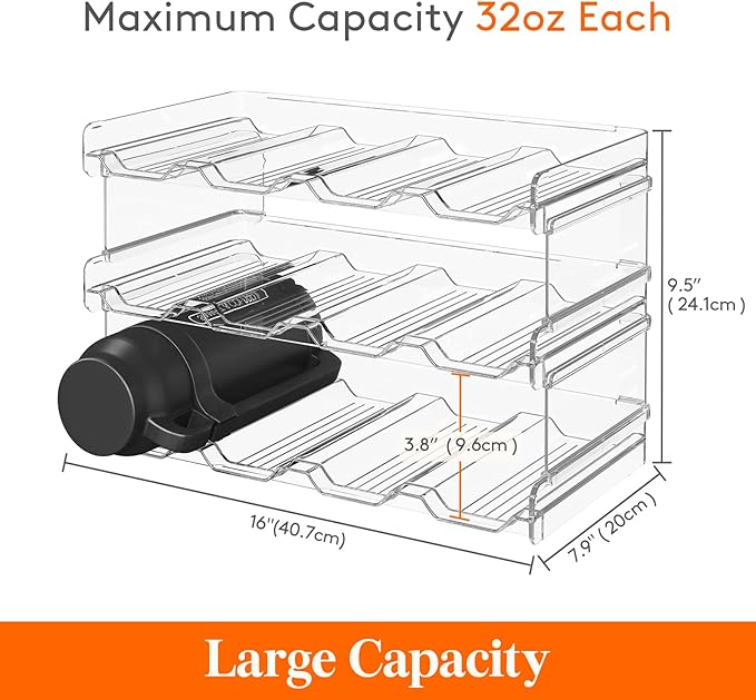 Lifewit Stackable Water Bottle Organizer - Image 5