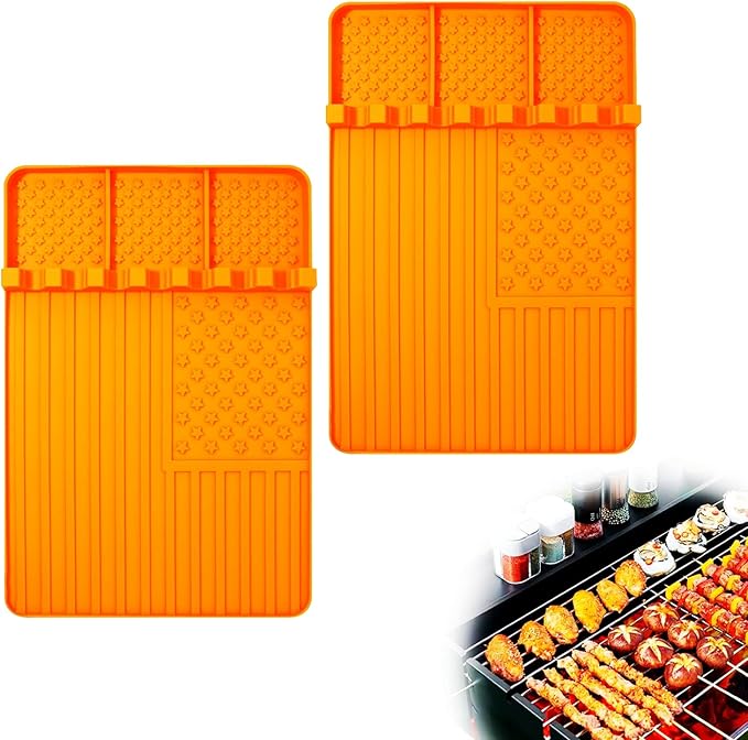 2 PCS Silicone Grill Mat Compatible - Image 9