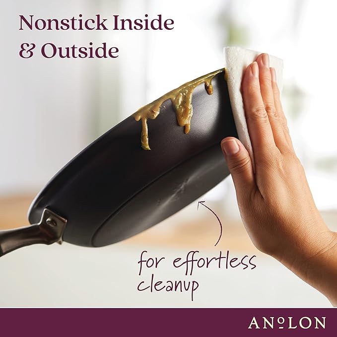 Anolon Advanced Home Hard Anodized Nonstick Sauce Pan/Saucepan - Image 3
