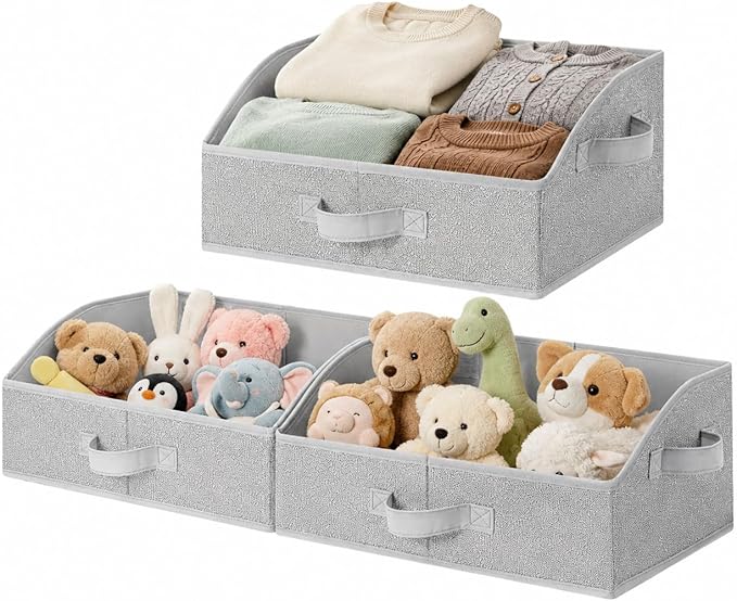 GRANNY SAYS Closet Organizer Bins, Trapezoid Storage Bin, Storage Baskets by GRANNYSAYS