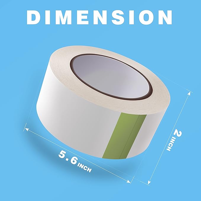 ++Champkey CHAMPKEY 2" x 24 Yards Golf Grip Tape - 30% Extra Length Double Sided Adhesive Golf Club Grip Tape