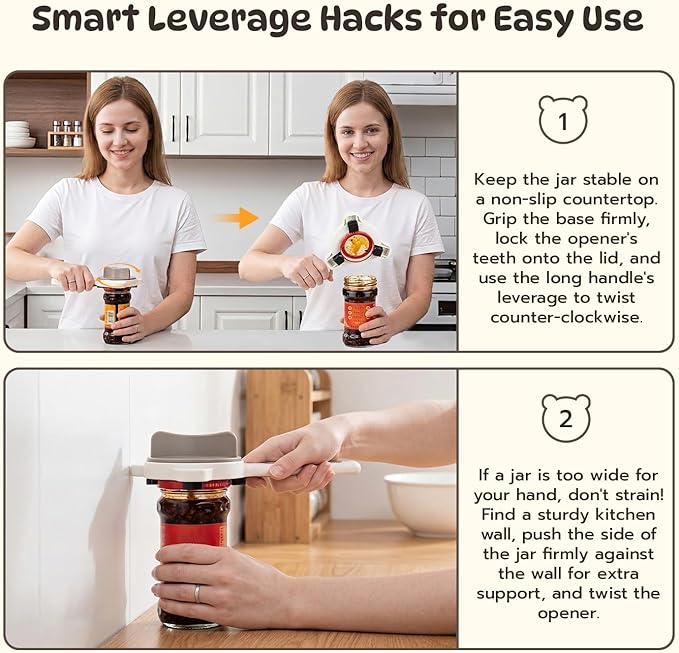 Mcbazel 4-in-1 Adjustable Jar Opener - Image 6