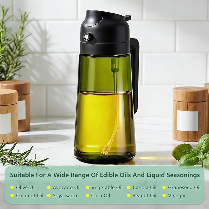 Olive Oil Sprayer & Dispenser Bottle - Image 7