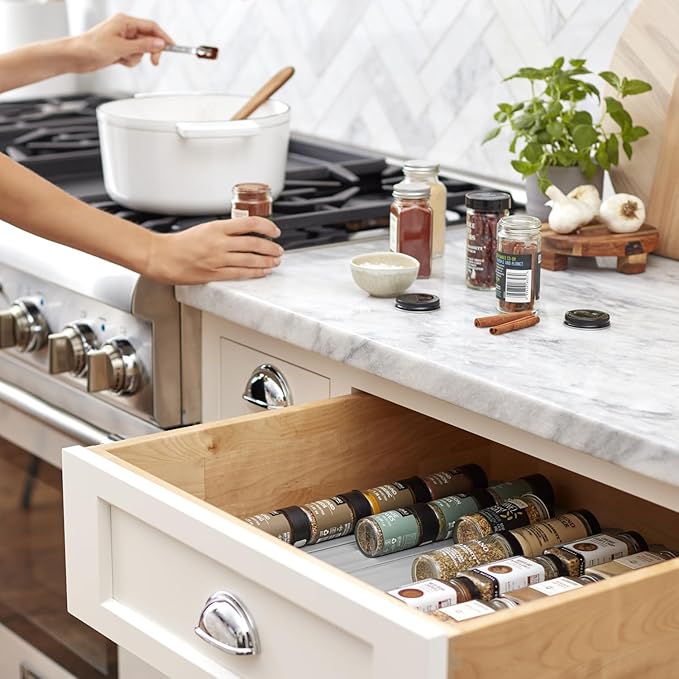 YouCopia SpiceLiner Spice Rack Drawer Organizer - Image 6