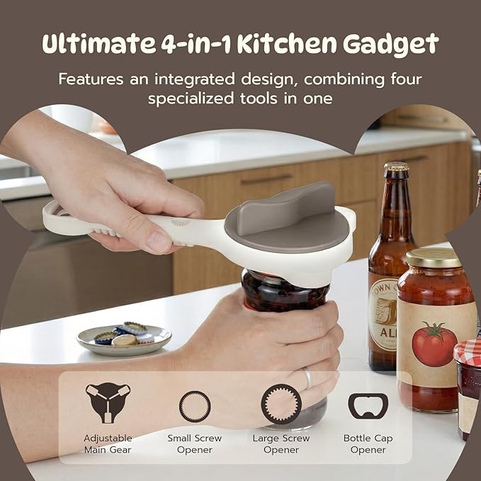 Mcbazel 4-in-1 Adjustable Jar Opener - Image 2