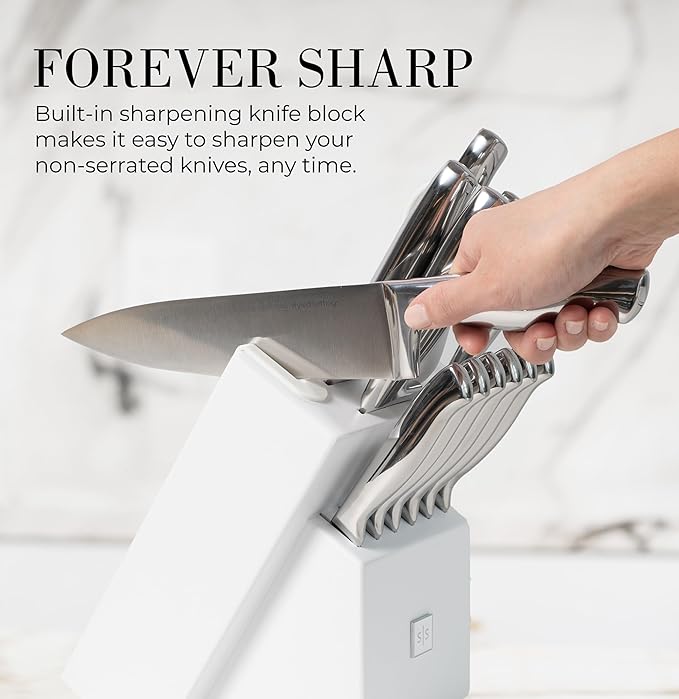 Styled Settings Stainless Steel Knife Set - Image 2