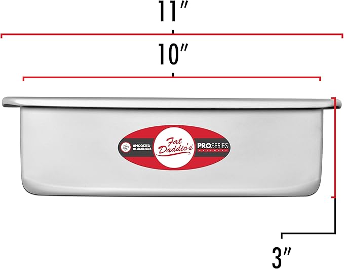 Fat Daddio's POB-10153 Anodized Aluminum Sheet Cake Pan - Image 3