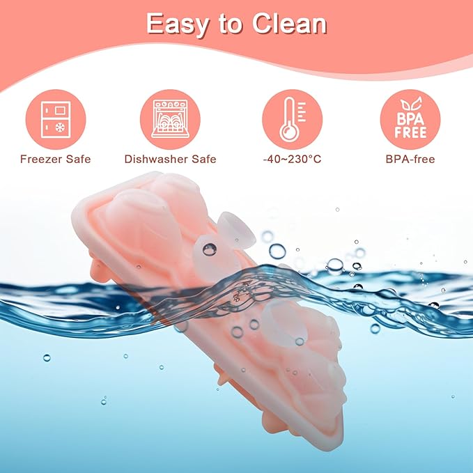 3D Cat Ice Cube Mold Silicone Large Ice Cube Tray - Image 3