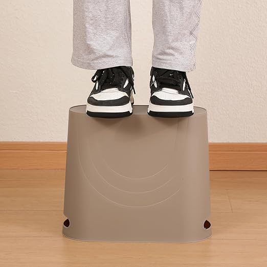 rejomiik Small Trash Can, 3.5 Gallon Slim Garbage Can Plastic Waste Basket - Image 4