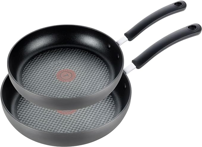 T-fal Ultimate Hard Anodized Nonstick Fry Pan Set 2 Piece, 12 Inch, Oven by T-falbrand