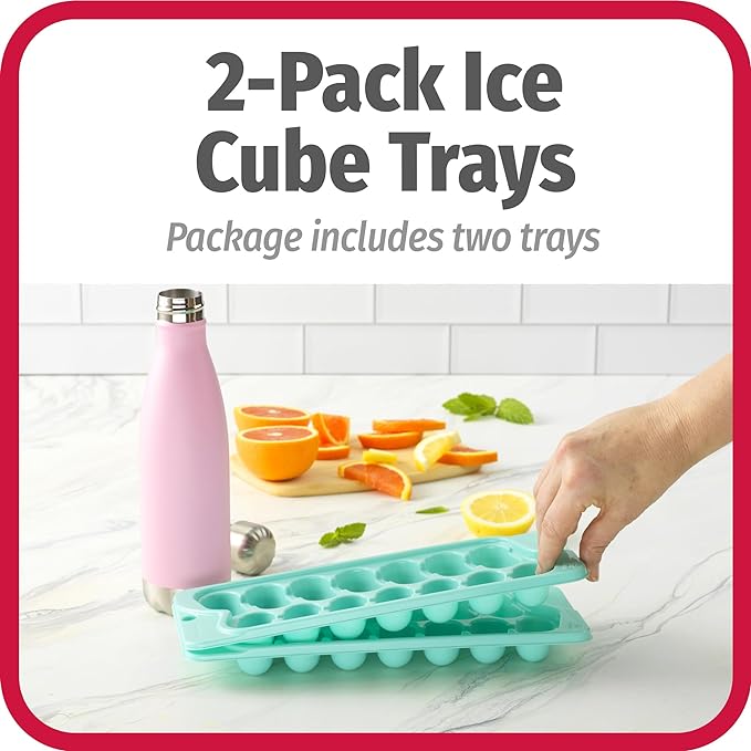 GoodCook Everyday Ice Cube Trays set of 2 - Image 4