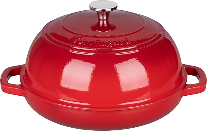 VORRINGARD Enameled Cast Iron Dutch Oven Pot - Image 4