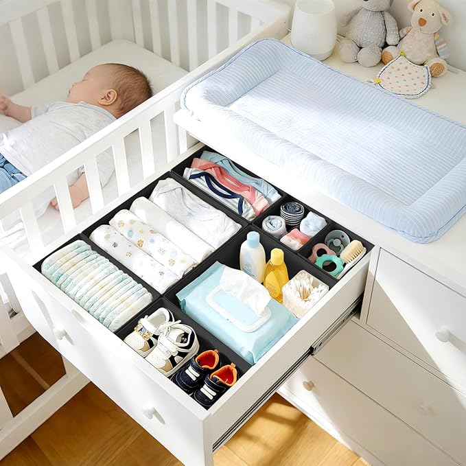 DIMJ Drawer Organizer Clothes 30 Pack - Image 3