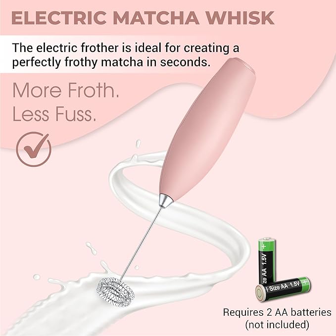 Matcha Whisk Set with Matcha Bowl - Image 4