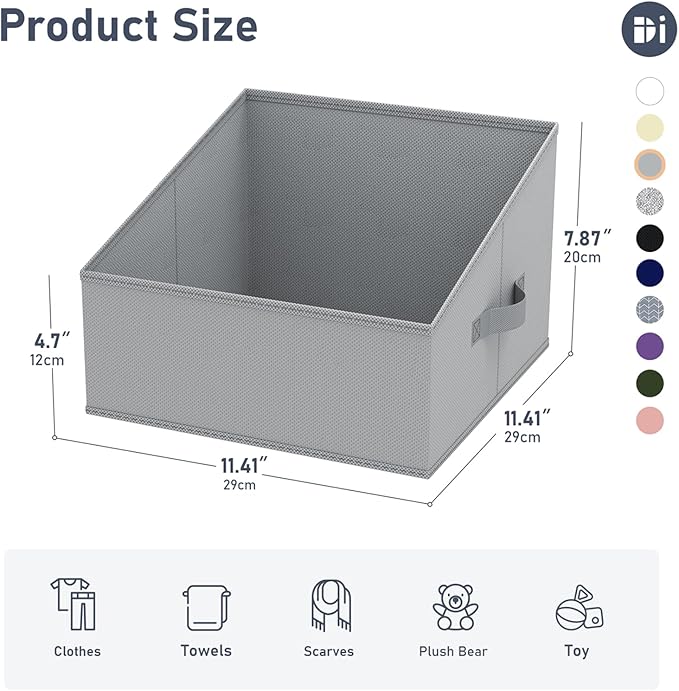 DIMJ Closet Storage Bins 12 Pack - Image 6