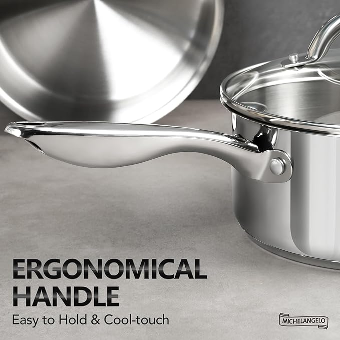 MICHELANGELO 1.5 QT Saucepan - Image 4