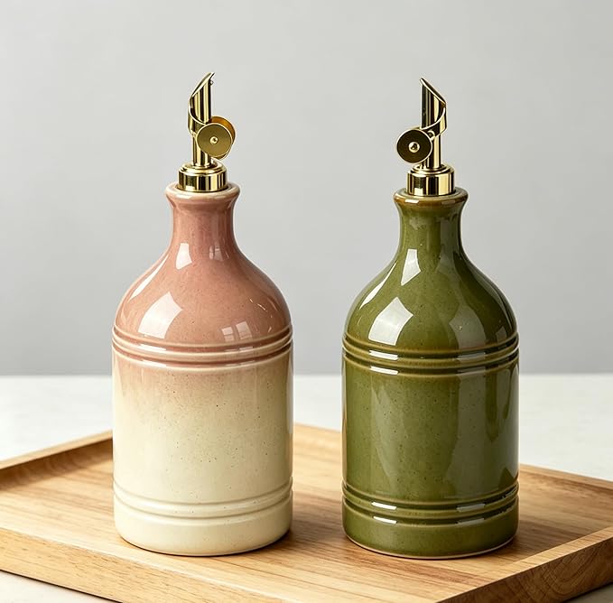 Ceramic Olive Oil Dispenser Bottle - Image 8