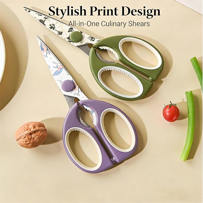 Kitchen Scissors All Purpose, ARCHIKING Kitchen Shears - Image 7