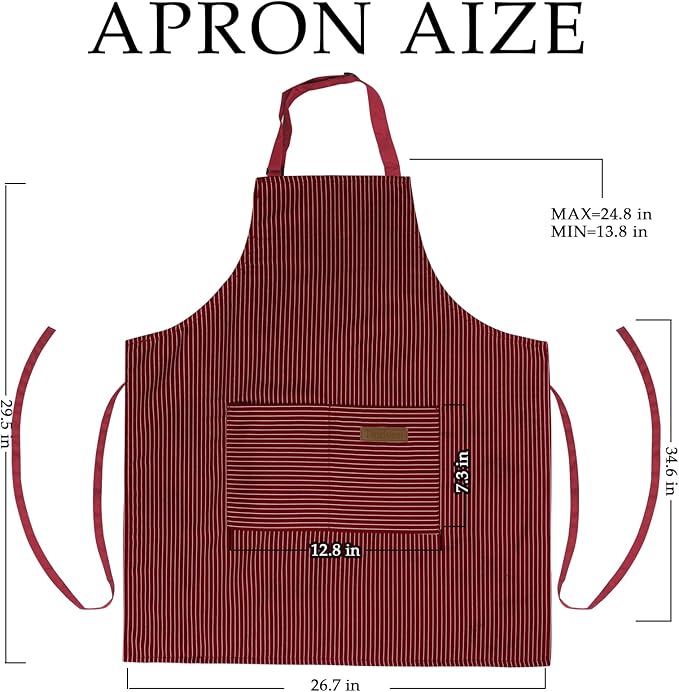 Taidven 2 Pack Apron - Image 2